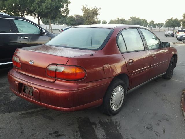 1G1ND52J63M578333 - 2003 CHEVROLET MALIBU BURGUNDY photo 4