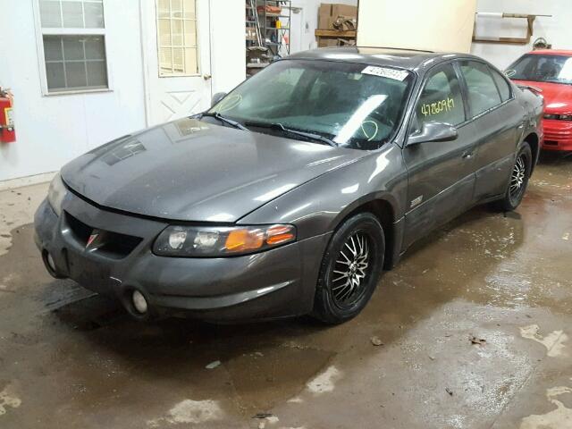 1G2HZ541334186224 - 2003 PONTIAC BONNEVILLE GRAY photo 2