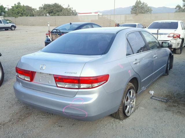 JHMCM56704C018665 - 2004 HONDA ACCORD EX SILVER photo 4