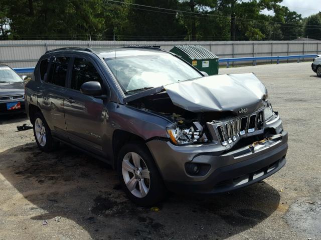 1C4NJCBA1CD518593 - 2012 JEEP COMPASS SP 灰色 照片 1