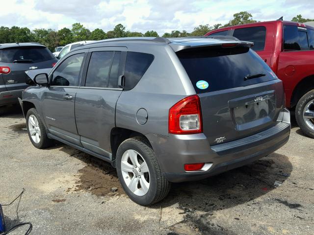 1C4NJCBA1CD518593 - 2012 JEEP COMPASS SP 灰色 照片 3
