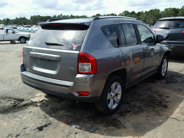 1C4NJCBA1CD518593 - 2012 JEEP COMPASS SP 灰色 照片 4