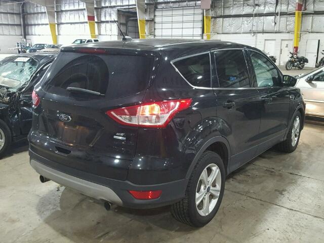 1FMCU9G90DUA13996 - 2013 FORD ESCAPE SE BLACK photo 4