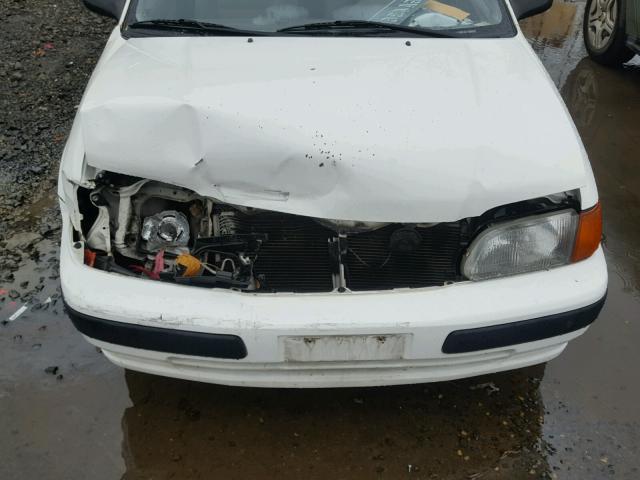 JT2AC52L2V0276650 - 1997 TOYOTA TERCEL CE WHITE photo 7