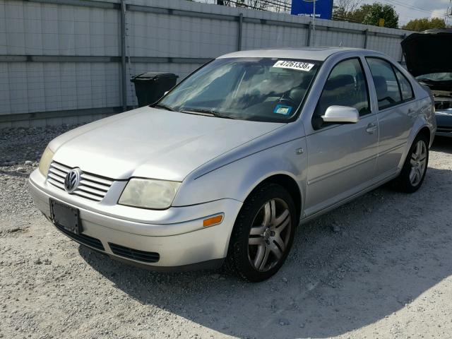 3VWTG69M71M188142 - 2001 VOLKSWAGEN JETTA GLX SILVER photo 2