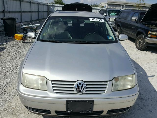 3VWTG69M71M188142 - 2001 VOLKSWAGEN JETTA GLX SILVER photo 9