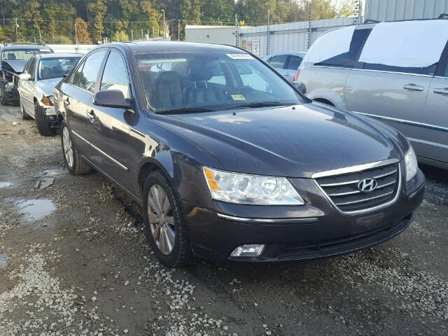 5NPEU46C59H473279 - 2009 HYUNDAI SONATA SE GRAY photo 1