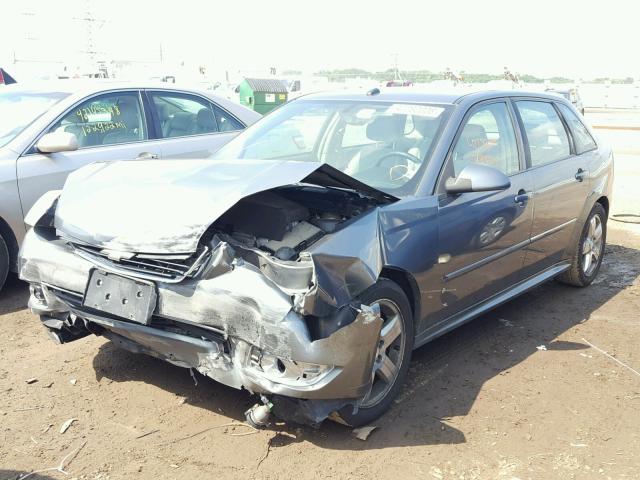 1G1ZU63816F130951 - 2006 CHEVROLET MALIBU MAX GRAY photo 2