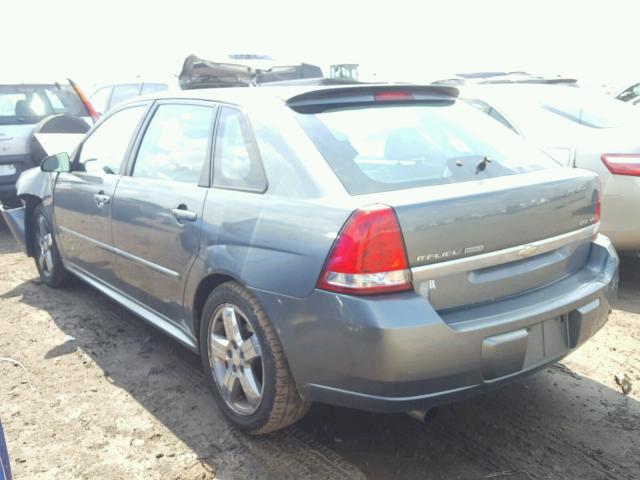 1G1ZU63816F130951 - 2006 CHEVROLET MALIBU MAX ნაცრისფერი ფოტო 3