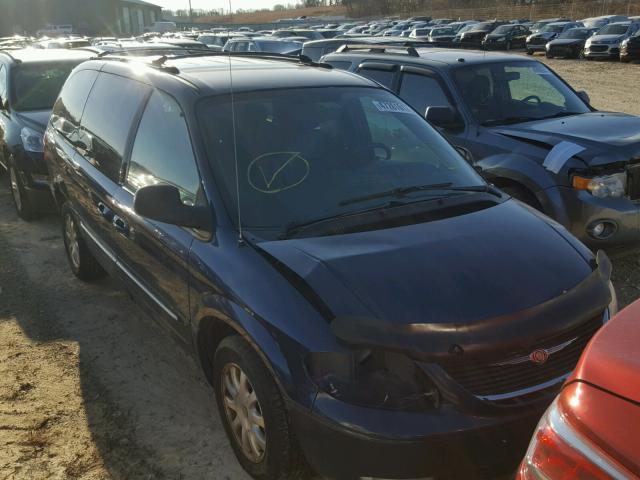 2C8GP54L63R209635 - 2003 CHRYSLER TOWN & COU Mavi foto 1