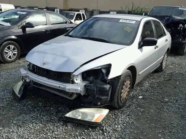 1HGCM56146A084052 - 2006 HONDA ACCORD VAL SILVER photo 2