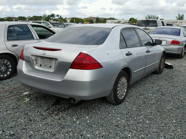 1HGCM56146A084052 - 2006 HONDA ACCORD VAL SILVER photo 4