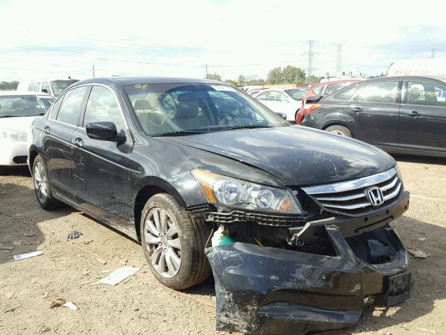 1HGCP2F83BA138079 - 2011 HONDA ACCORD EXL BLACK photo 1