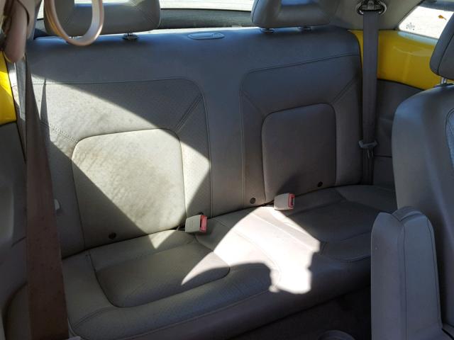 3VWCK21C42M436259 - 2002 VOLKSWAGEN NEW BEETLE 黄色 照片 6