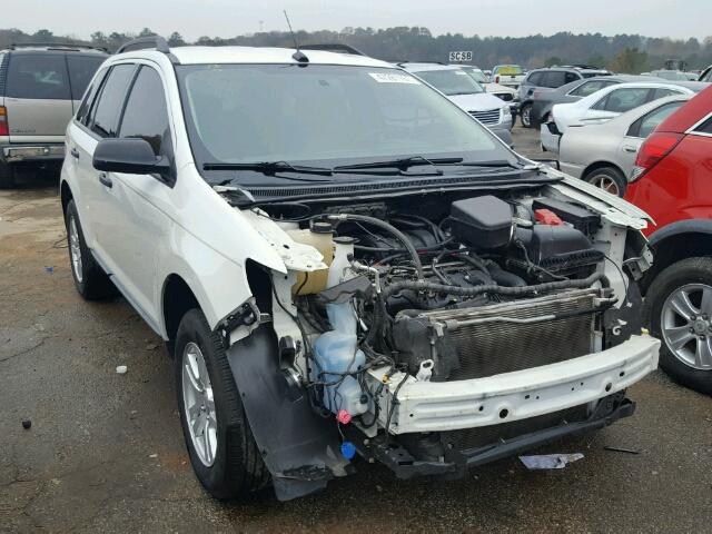 2FMDK3GC5BBB12576 - 2011 FORD EDGE SE WHITE photo 1