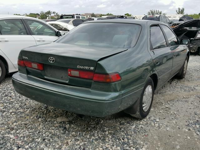 4T1BG22K5XU540148 - 1999 TOYOTA CAMRY CE GREEN photo 4