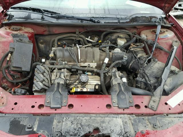 2G2WP522X41149161 - 2004 PONTIAC GRAND PRIX RED photo 7