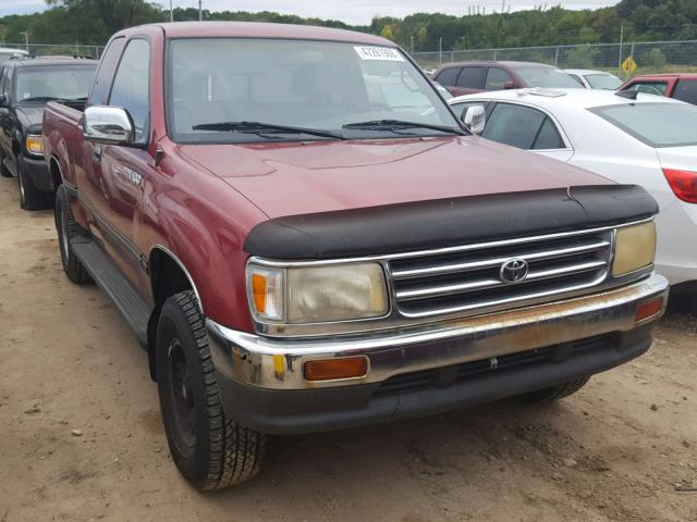 JT4UN24D9T0031098 - 1996 TOYOTA T100 XTRAC MAROON photo 1