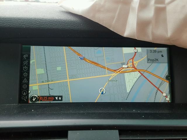 5UXWX5C50BL700708 - 2011 BMW X3 XDRIVE2 ლურჯი ფოტო 9