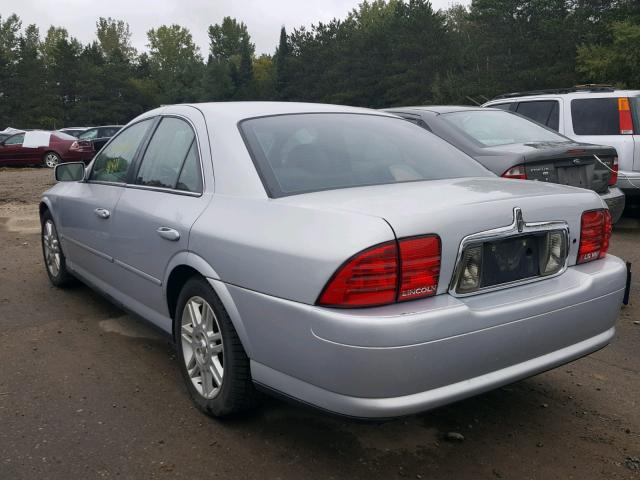 1LNHM87A51Y654849 - 2001 LINCOLN LS SILVER photo 3