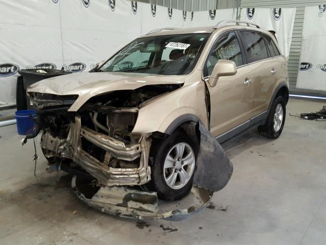 3GSCL33P08S695734 - 2008 SATURN VUE XE GOLD photo 2