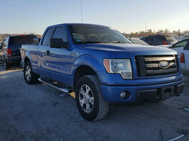 1FTRX14W39FA43040 - 2009 FORD F150 SUPER BLUE photo 1