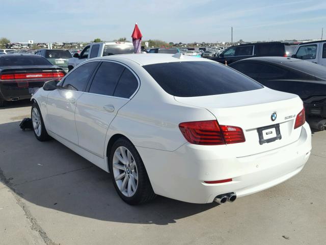 WBAXA5C58ED690304 - 2014 BMW 535 D WHITE photo 3