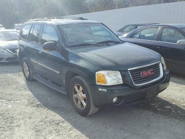 1GKDT13S922341792 - 2002 GMC ENVOY GREEN photo 1