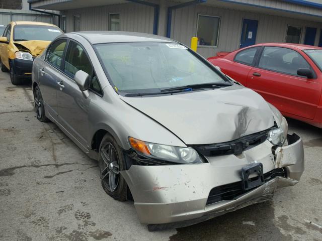 1HGFA16596L102809 - 2006 HONDA CIVIC LX GRAY photo 1