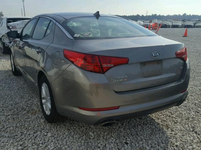 5XXGM4A75CG034072 - 2012 KIA OPTIMA LX TAN photo 3