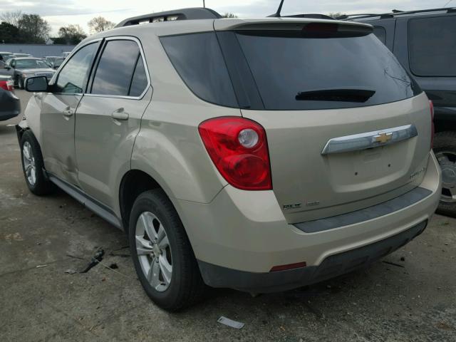 2GNFLEEK8C6251182 - 2012 CHEVROLET EQUINOX LT CREAM photo 3