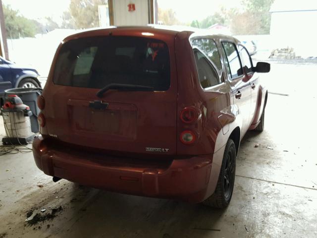 3GNCA23B79S548674 - 2009 CHEVROLET HHR LT RED photo 4