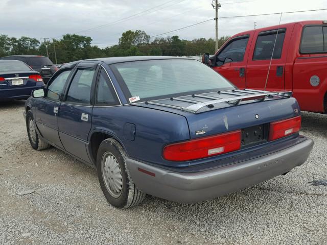 2G4WF52K7T1427748 - 1996 BUICK REGAL GRAN BLUE photo 3