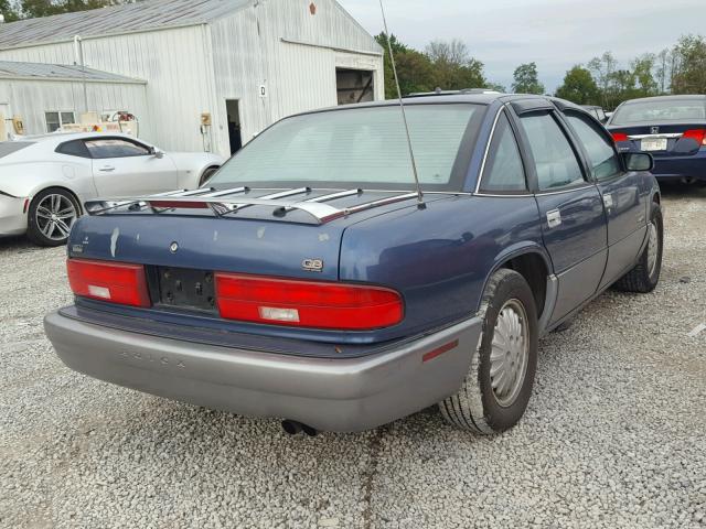 2G4WF52K7T1427748 - 1996 BUICK REGAL GRAN BLUE photo 4