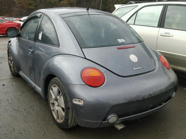 3VWFE21C63M416360 - 2003 VOLKSWAGEN NEW BEETLE 灰色 照片 3