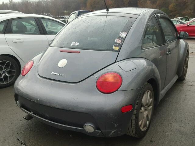 3VWFE21C63M416360 - 2003 VOLKSWAGEN NEW BEETLE 灰色 照片 4