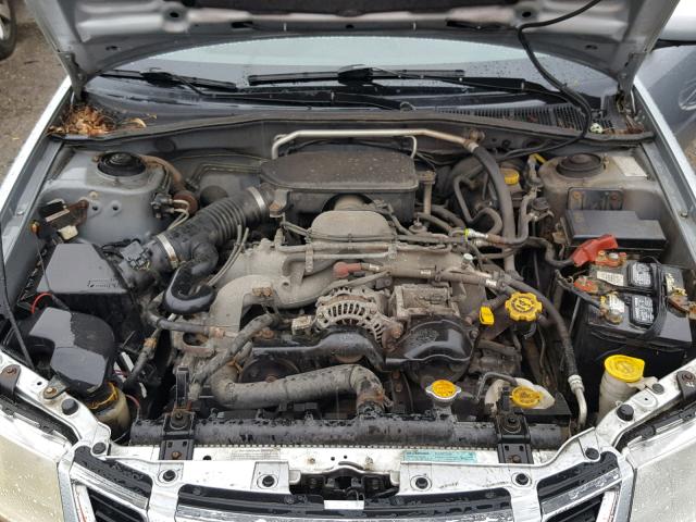 JF4GG61685H052512 - 2005 SAAB 9-2 LINEAR SILVER photo 7