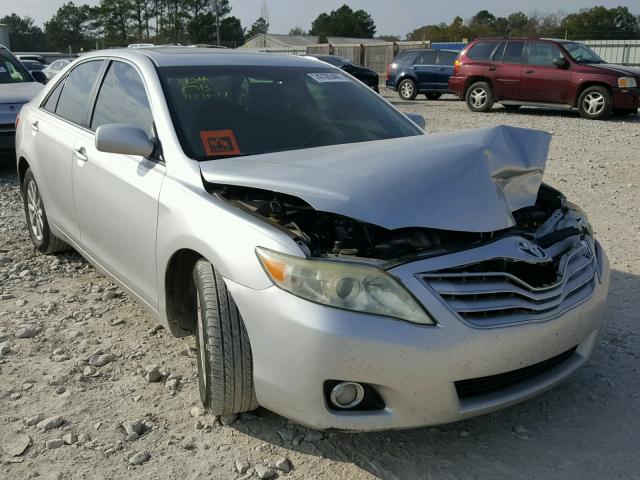 4T1BF3EKXAU107968 - 2010 TOYOTA CAMRY BASE SILVER photo 1