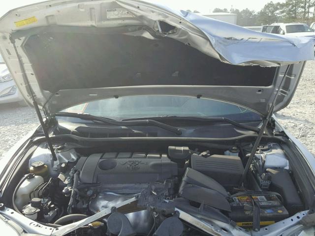 4T1BF3EKXAU107968 - 2010 TOYOTA CAMRY BASE SILVER photo 7