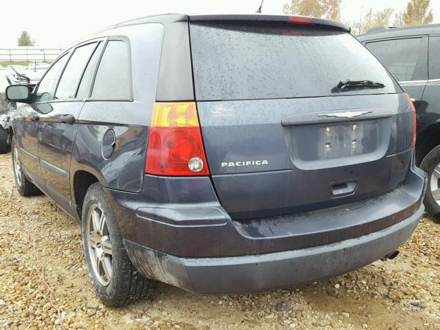 2A8GM48L67R129250 - 2007 CHRYSLER PACIFICA BLUE photo 3