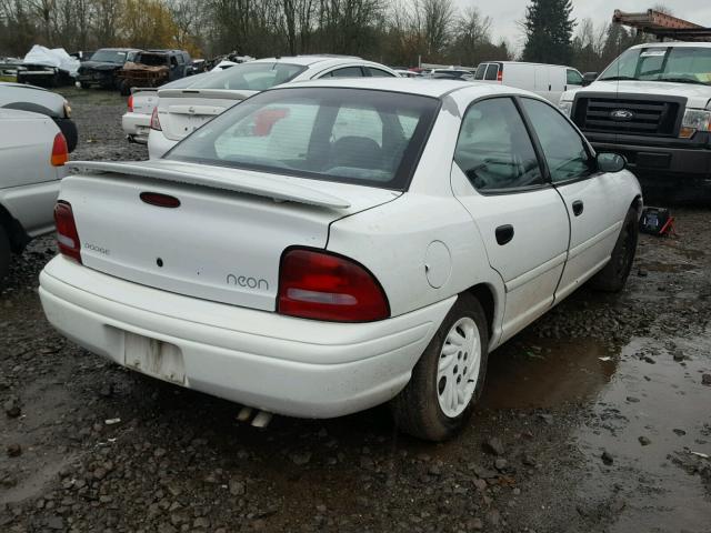 1B3ES47Y5VD173307 - 1997 DODGE NEON HIGHL WHITE photo 4