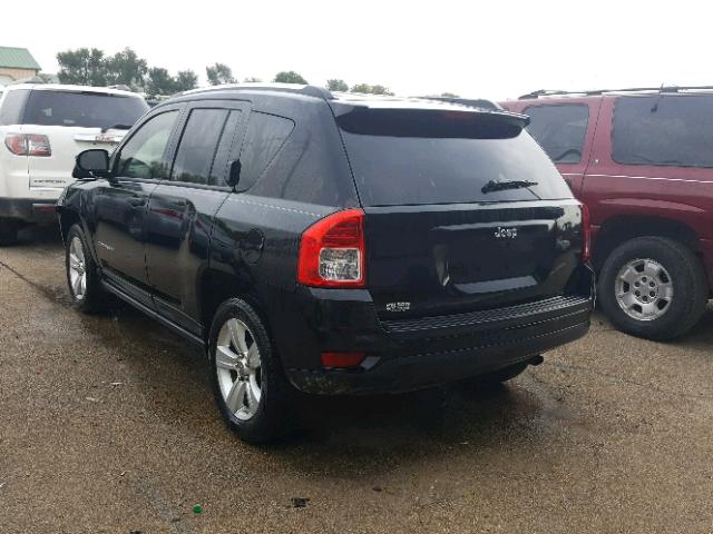 1C4NJCBA9CD660187 - 2012 JEEP COMPASS SP 黑色 照片 3