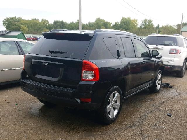 1C4NJCBA9CD660187 - 2012 JEEP COMPASS SP 黑色 照片 4