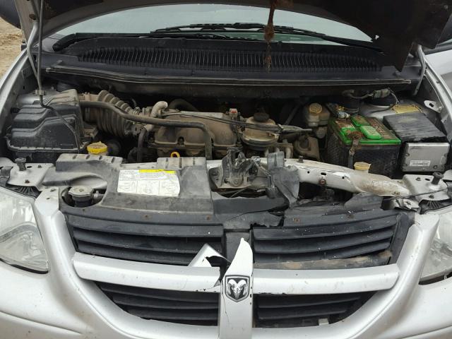 2D4GP44L57R303557 - 2007 DODGE GRAND CARA SILVER photo 7