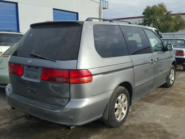 2HKRL1871YH559173 - 2000 HONDA ODYSSEY EX GRAY photo 4