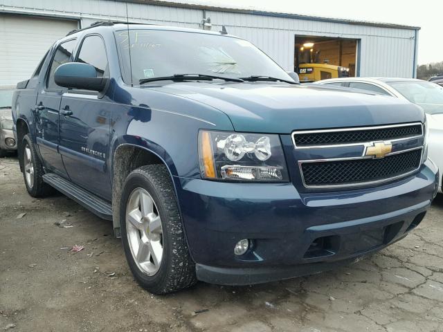 3GNEK12387G104665 - 2007 CHEVROLET AVALANCHE BLUE photo 1