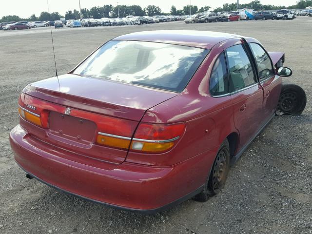 1G8JU54F62Y592586 - 2002 SATURN L200 RED photo 4