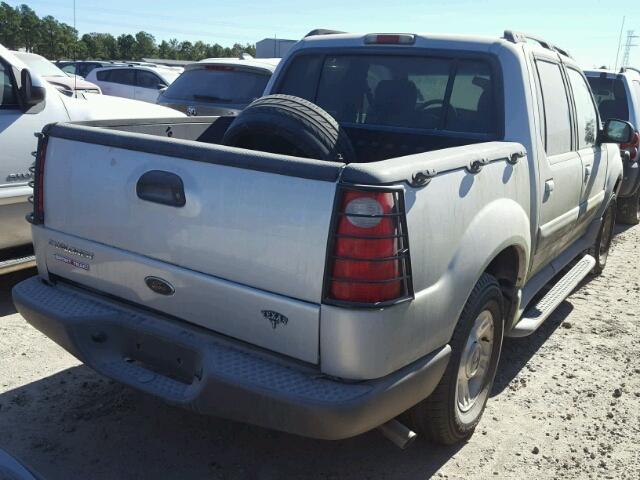 1FMZU77E91UB68862 - 2001 FORD EXPLORER S SILVER photo 4