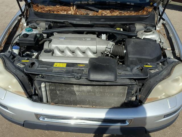 YV4CZ852271347231 - 2007 VOLVO XC90 V8 SILVER photo 7