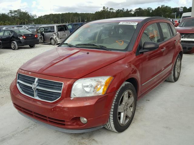 1B3HE78K37D514447 - 2007 DODGE CALIBER R/ RED photo 2